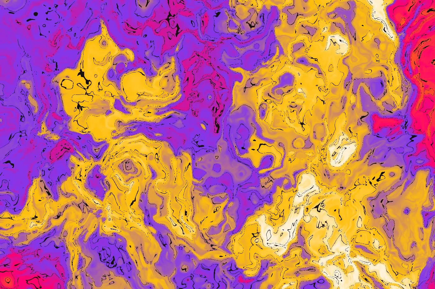 Paper Moons, abstract painting by Chriselda Concesso